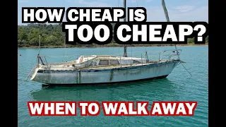 How Cheap is TOO Cheap? Sailboat Problems – Ep 258 – Lady K Sailing