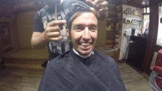 Sailing Nandji – Captain cuts his dreads! What do you think???