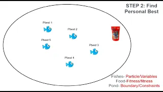 particle swarm optimisation PSO algorithm in 30secs