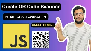 Create QR Code Scanner with html css and javascript 2024 html5-qrcode tutorial JS Project