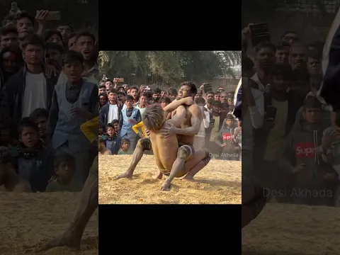 लक्की थापा ने कालू को रेल दिया | lucky thapa ki kushti #thapakikushti #shorts #shortvideo #kushti