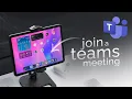 How to Join a Teams Meeting on iPad tutorial