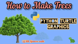 How to make Trees using Python Turtle graphics Python Turtle Design