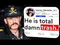 Lagu Top 7 Artists Lemmy Kilmister HATED the Most!