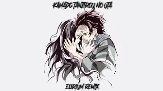 Download KAMADO TANJIROU NO UTA (ELIRIUM REMIX) | DEMON SLAYER OST MELODIC DUBSTEP REMIX MP3