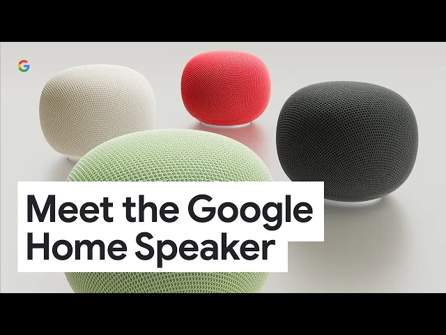 Meet the Google Home Speaker | Brilliant Sound Meets Gemini Magic.