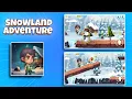 Snowland Adventure Construct 3 Game Template Source code
