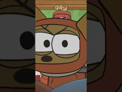 There's something smelly in here 😳🦨🧸 #GoatGirl #Gigi #SkunkRescue #CartoonNetwork