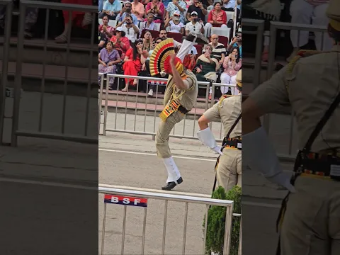 👮‍♂️ Fitness + Flexibility 💪+ Discipline🙏🏻 = 🇮🇳 BSF Swag #bsf #officer #flexibility #shorts #ncc