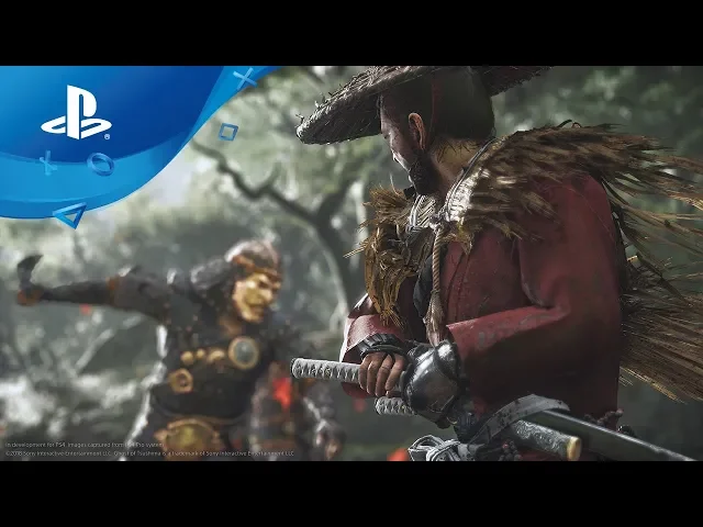 Ghost of Tsushima: Gameplay Debut Trailer [PS4, deutsche Untertitel] E3 2018