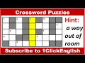 Crossword Puzzles-16 Crossword Game Word Puzzle Crossword puzzle in English EnglishPuzzles Puzzles