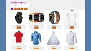 How To Create A Product Filter With Javascript Js Project 4 Of 10