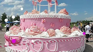 أكبر وأطول قوالب الكيك في العالم ليتشي كيك مخيم شعفاط 