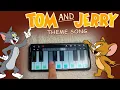 Download Lagu Tom And Jerry Theme Song on Piano | Easy \u0026 Slow Piano Tutorial | Walkband App | #Shorts #TomAndJerry