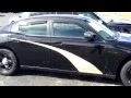 2012 Dodge Chager - Police Cop car black yellow near Pittsburgh pa stock 10668 Salvage rebuildable