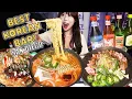 BEST Korean Bar in SAN DIEGO Korean Food Sushi MUKBANG at Zzan Sushi Soju in San Diego