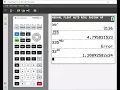 TI-84 Basic Operation