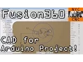 Fusion 360 Arduino Stepper Angle Bracket CAD