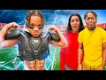 THE YOUTH FOOTBALL PLAYER IN THE COUNTRY GOES CRAZY IN THE THUNDERSTORM HE S UNSTOPPABLE