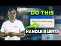 How to Handle Alerts Using Selenium WebDriver