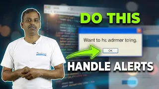 How to Handle Alerts Using Selenium WebDriver