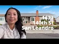 1677 140th Ave San Leandro CA 94578 House Tour with Sheila Zarekari Realtor