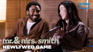 Donald Glover and Maya Erskine Play the Newlywed Game Mr Mrs Smith Prime