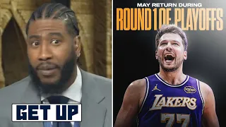 GET UP |Shumpert on Lakers star Luka Dončić potentially returning in the first round of the playoffs