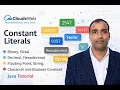 Java Constant Literals Explained Binary Octal Decimal Hexadecimal String Char Boolean