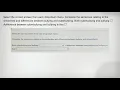 Select the correct answer from each drop-down menu Complete the sentences relating to the similarit