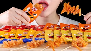 ASMR Spicy Mala Konjac Snack | Crunchy Eating Sounds No Talking | Mukbang