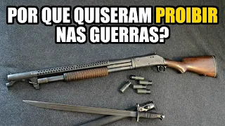 A temida espingarda Winchester M1897 Trench Gun !