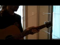 "Blackbird" -- Beatles/McCartney cover (Lyric video with closed captions)