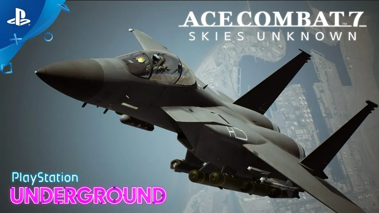 Ace Combat 7: Skies Unknown – ігровий процес у віртуальній реальності | PlayStation Underground