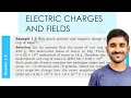 How much positive and negative charge is there in a cup of water