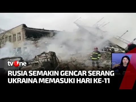 Ukraina Terus Dibombardir oleh Rusia hingga Hari ke 11