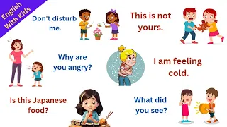 Speak English With Kids | Spoken English for kids | Daily use English sentences