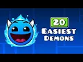 20 Easiest Demons In Geometry Dash