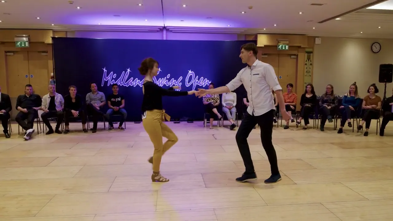 Krzysztof Pietrzella & Danielle Snow -  Intermediate Jack&Jill Finals - Midland Swing Open 2022