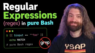Regular Expressions regex in pure Bash no grep - Bash Scripting Course pt47
