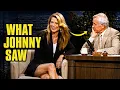 Johnny Carson Couldn t Take His Eyes Off Her