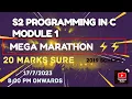 S2 PROGRAMMING IN C MODULE 1 FULL TOPIC