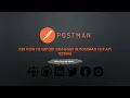 How To Import Swagger in Postman for API Testing Postman Code with MMAK