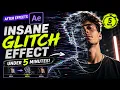The EASIEST Glitch Effect in After Effects 5 Min Tutorial