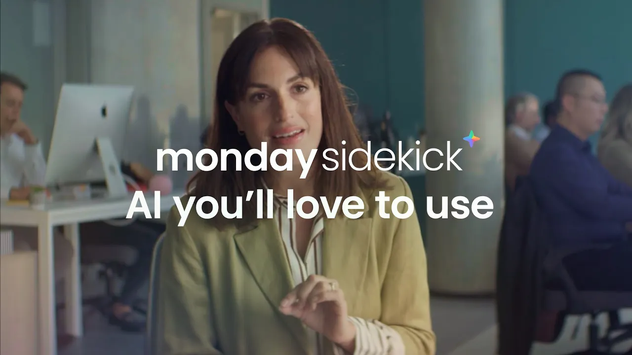 monday.com — monday.com — AI you'll love to use (YouTube video ad)