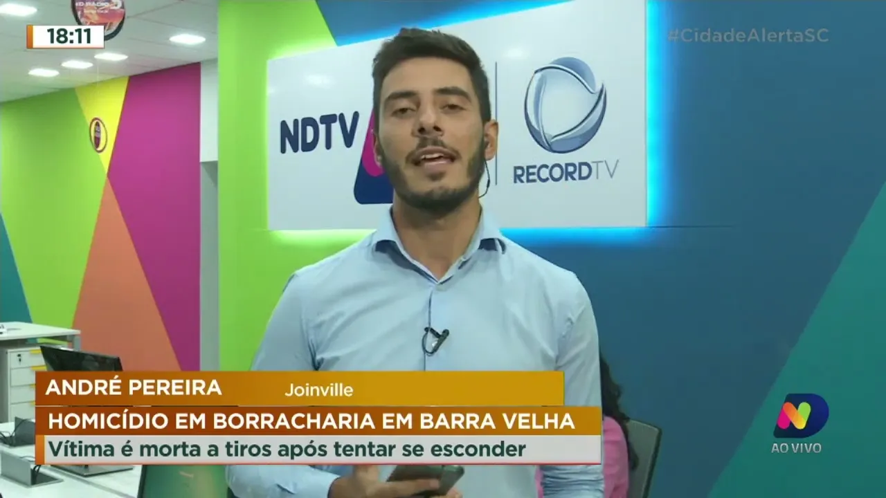 Homem é morto a tiros em borracharia em Barra Velha