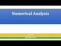 Truncation Error Taylor Series Numerical Analysis Lecture 456 part 1