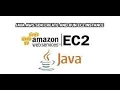 Creating and running EC2 instance using SDK java
