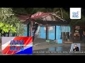 Ilang estruktura, nasira dahil sa storm surge at lakas ng hangin na dala ng... | Unang Balita