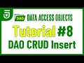 DAO Insert DAO Tutorial for Beginners